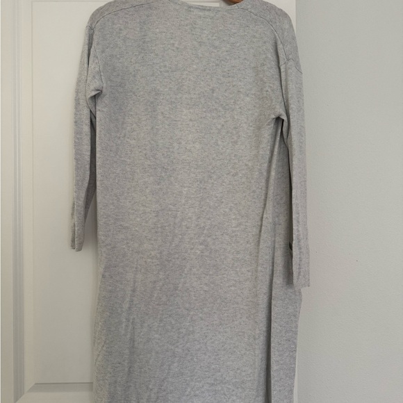 Zara girls fancy collection thin knit open long cardigan sweater size 13 14 - Picture 2 of 3